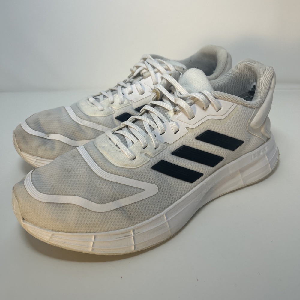 adidas Duramo Sl 2.0 Running Shoe, Men's Size 10 White/Black/Dash Grey
